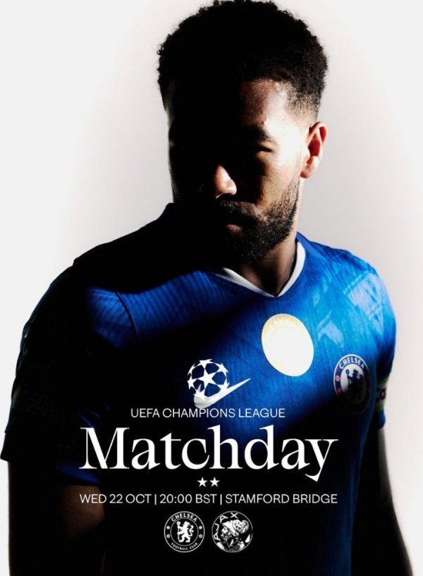 Hitting 4 consecutive wins in all competitions, Chelsea released this round of Champions League poster: Reece James appears