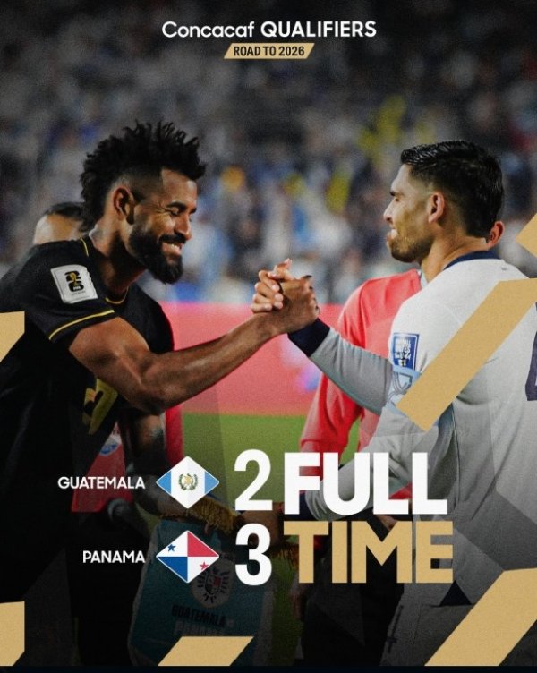 Panama 3-2 Guatemala competed with Suriname for direct qualification in the final round, and the latter missed the World Cup