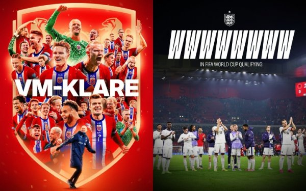 Gold content! In the European zone, Norway and England advanced with both wins. The former defeated Italy twice and the latter conceded 0 goals.